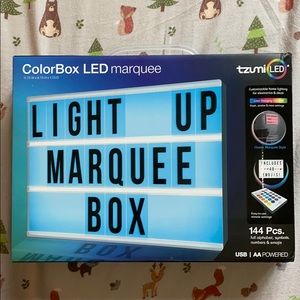 Tzumi ColorBox LED Marquee
